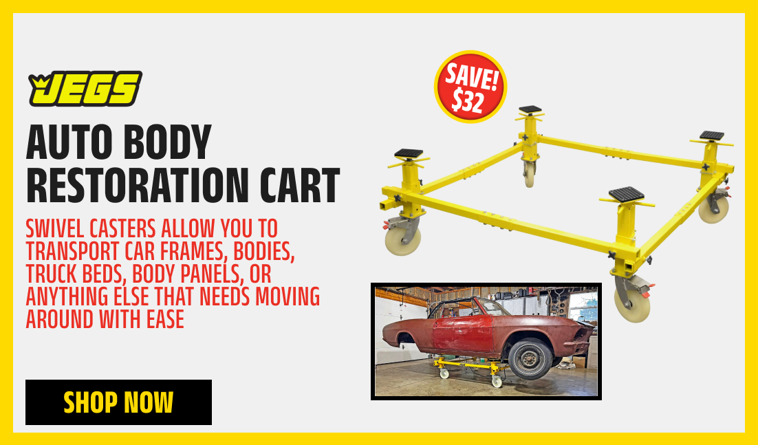 Auto Body Restoration Cart