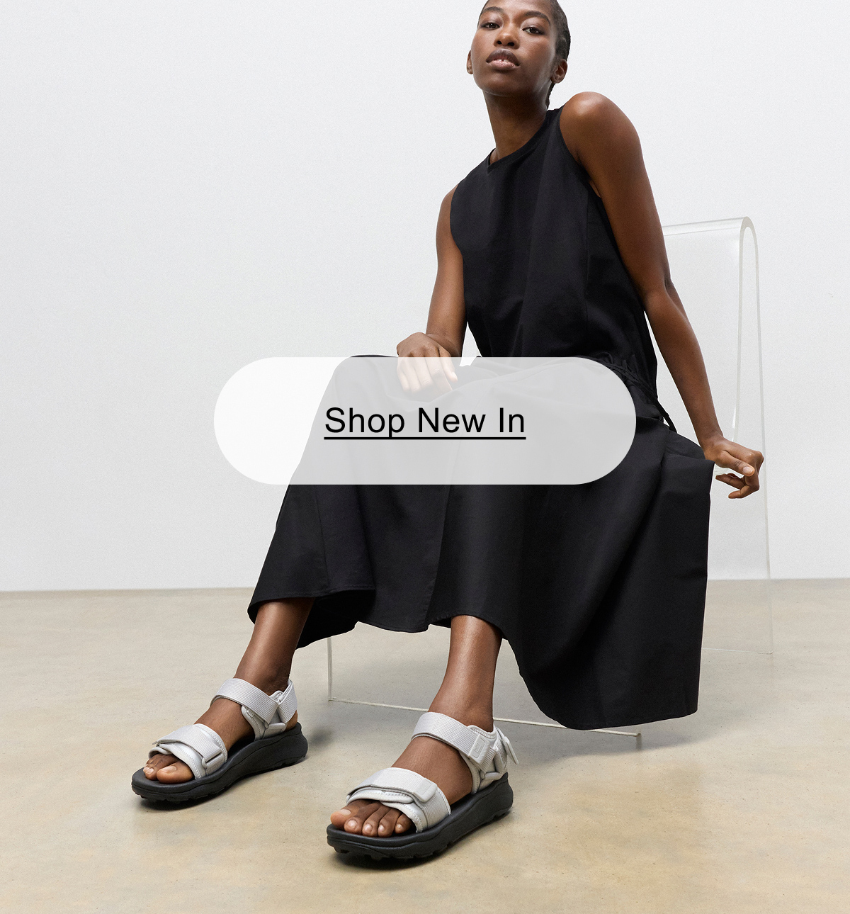 NEO-D-HYKER Water Resistant Sandals - Silver
