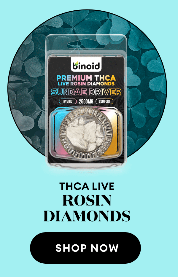 THCA Live Rosin Diamonds. Shop Now