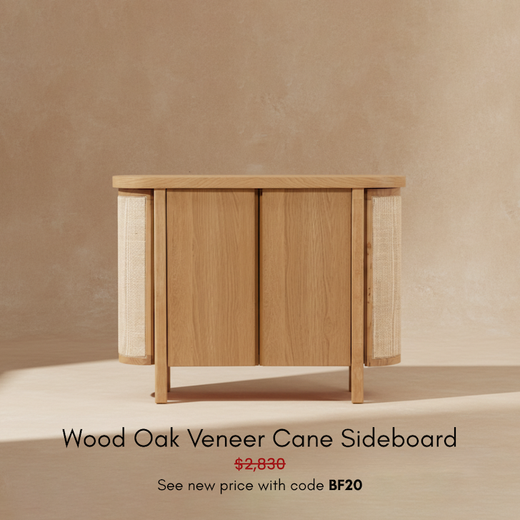 Wood Oak Sideboard