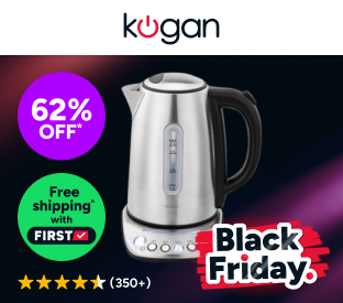 Kogan SmarterHome™ 1.7L Smart Kettle (Stainless Steel) Product Image