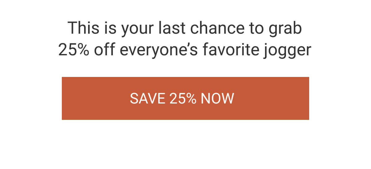 Last Chance to Grab 25% Off