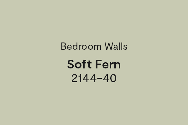 Bedroom Walls - Soft Fern 2144-40