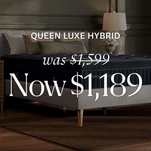 Was $1,599. Now $1,189. Shop Queen Luxe Hybird