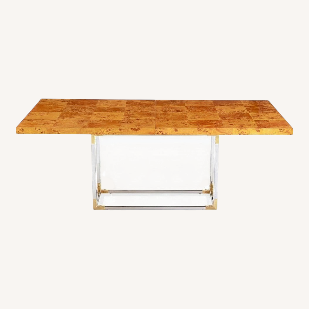 Image of Jonathan Adler Extendable Bond Wood Dining Table