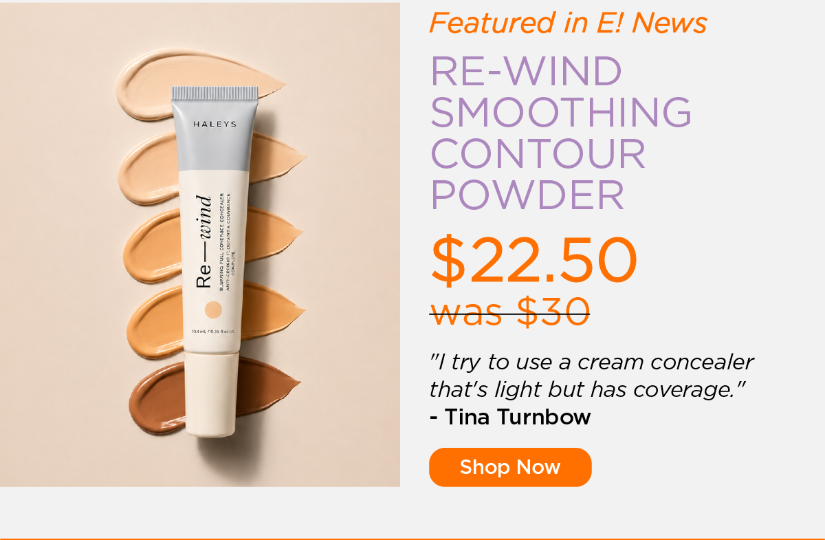 Tina's Pick in E! News: Re-wind Smoothing Contour Powder