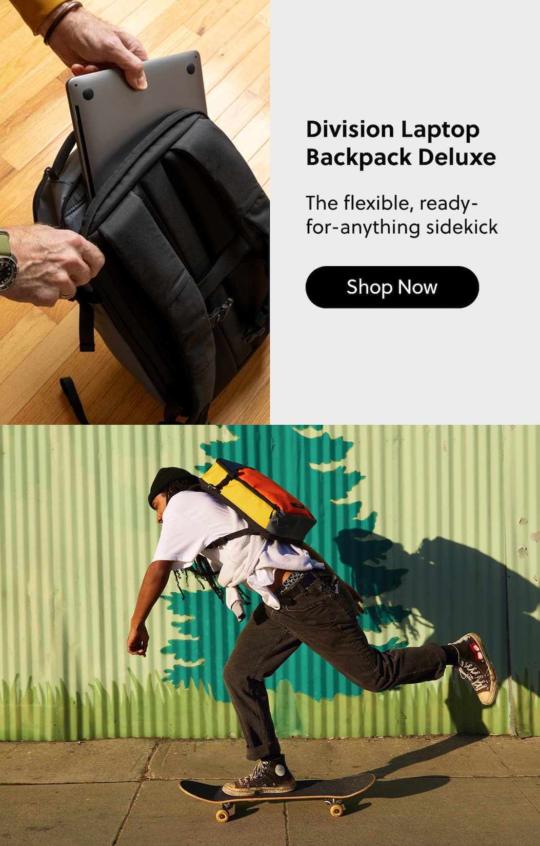 Division Laptop Backpack Deluxe