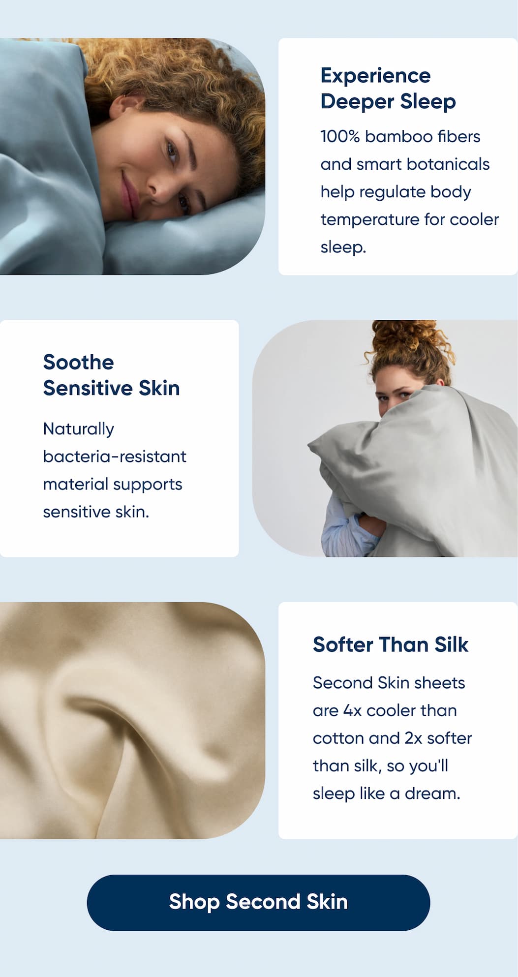 Second skin sheets