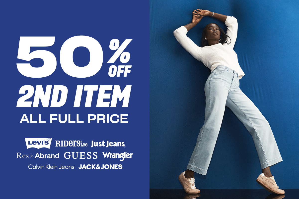 50% off 2nd item. All full price