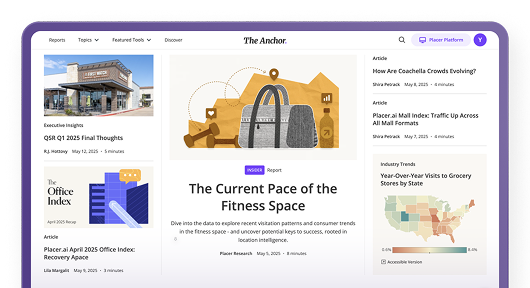 Placer.ai The Anchor Content Hub