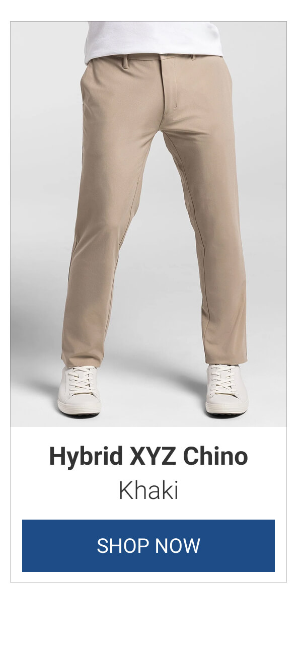 Khaki Hybrid XYZ Chino