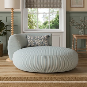 Lozenge Tiny Stripe Chaise Longue