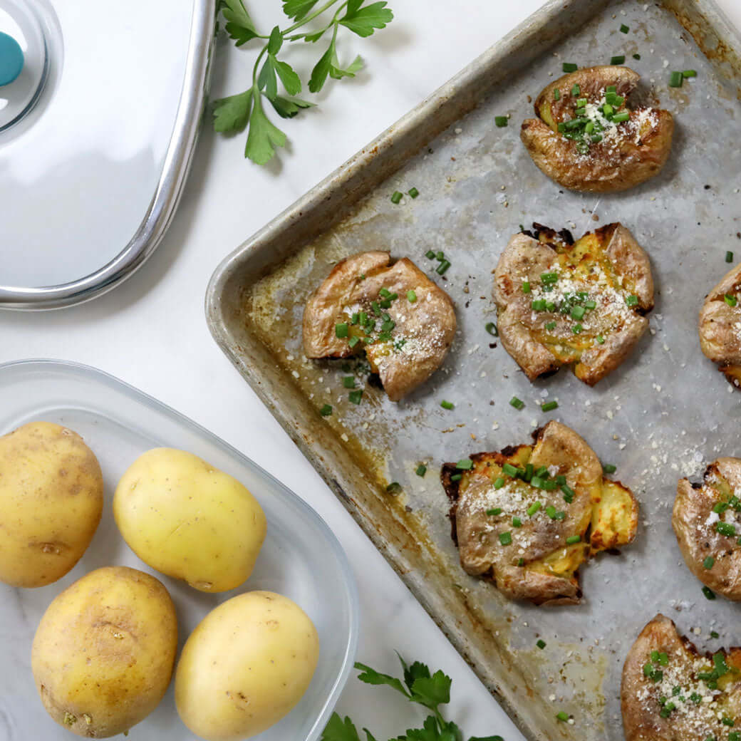 Image of Crispy Smashed Potatoes