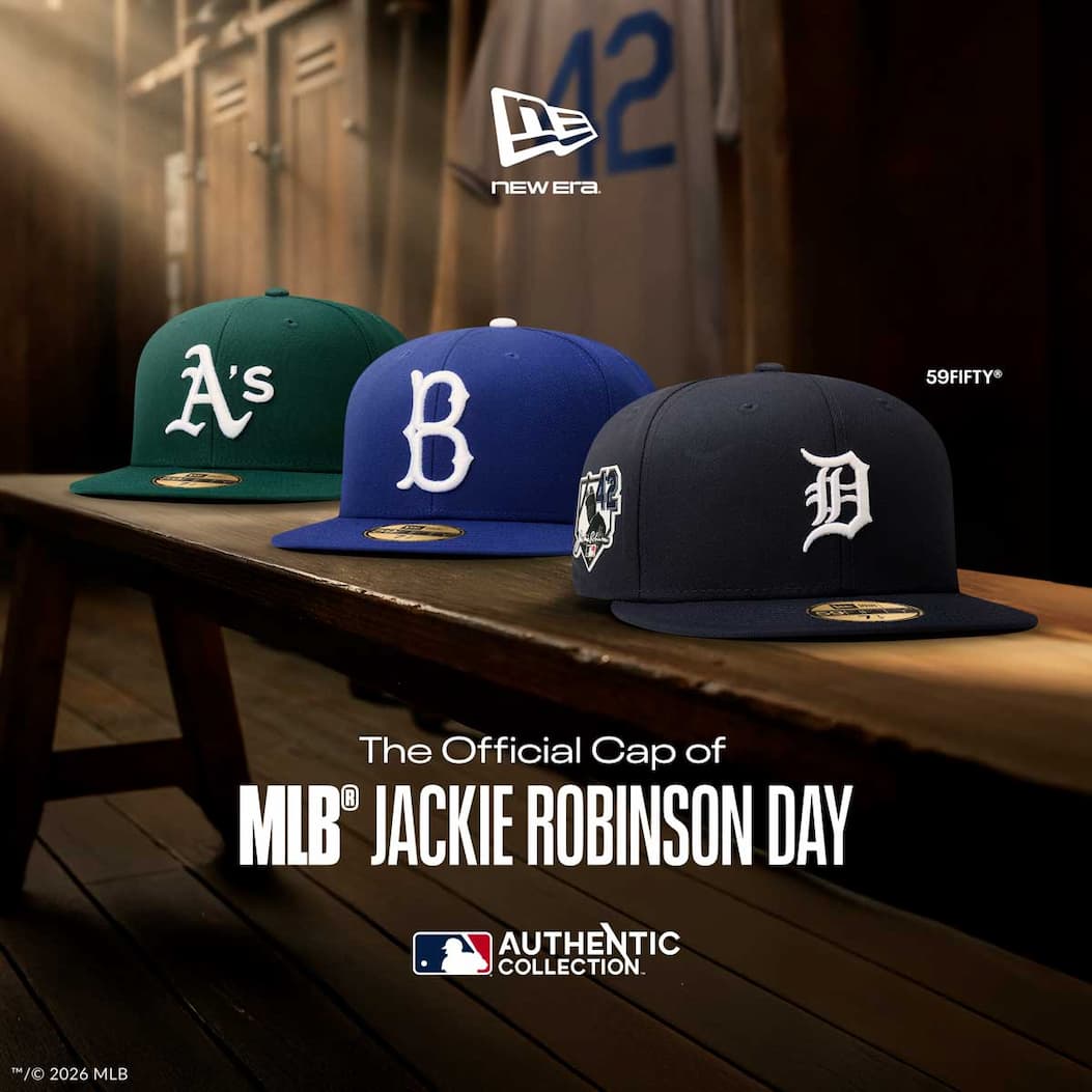 The Official Cap of MLB® Jackie Robinson Day.