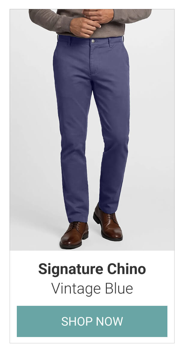Vintage Blue Signature Chino