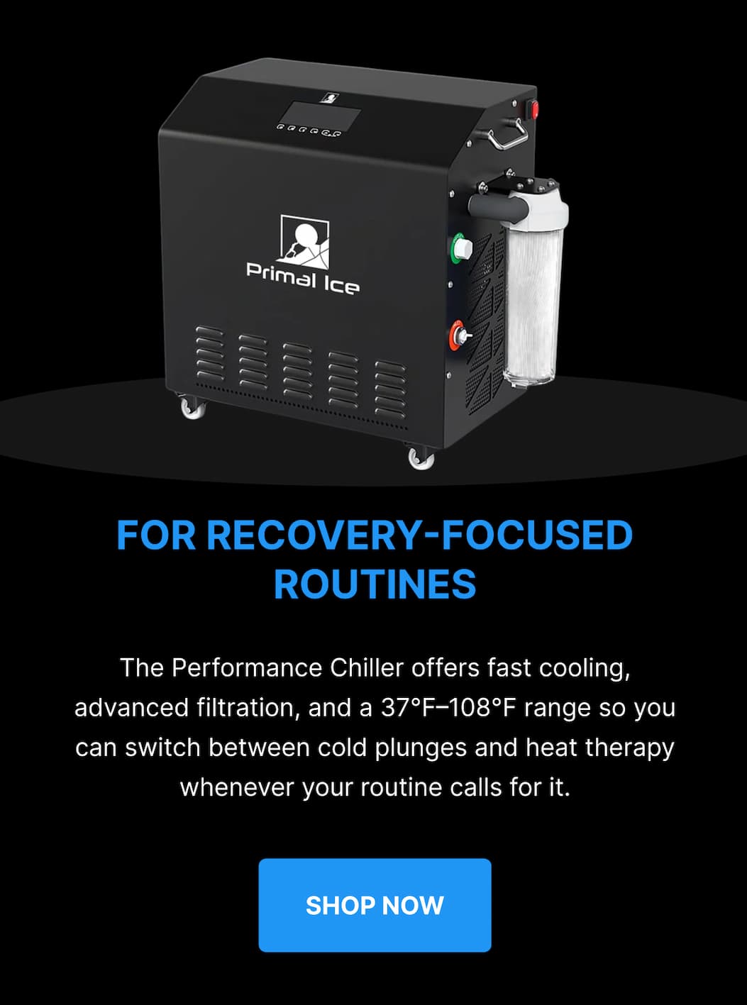 For recovery-focused routines