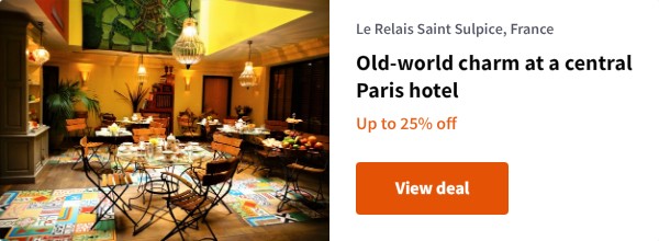 Old-world charm at a central Paris hotel