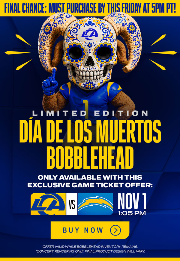 Día de los Muertos Bobblehead Ticket Package