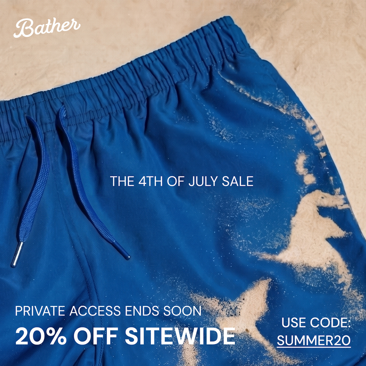 PRIVATE ACCESS ENDS SOON: 20% Off Sitewide
