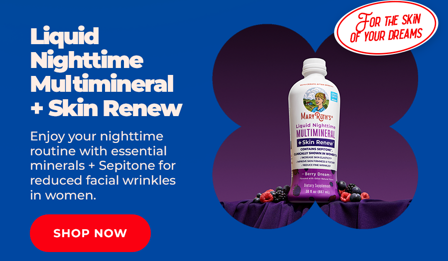 Liquid Nighttime Multimineral + Skin Renew