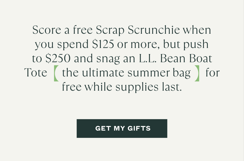 score a free scrap scrunchie