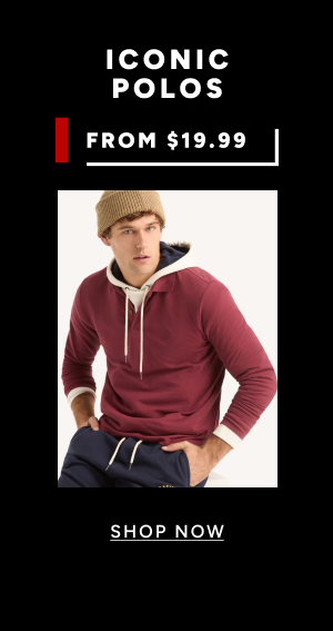 Iconic Polos From $19.99