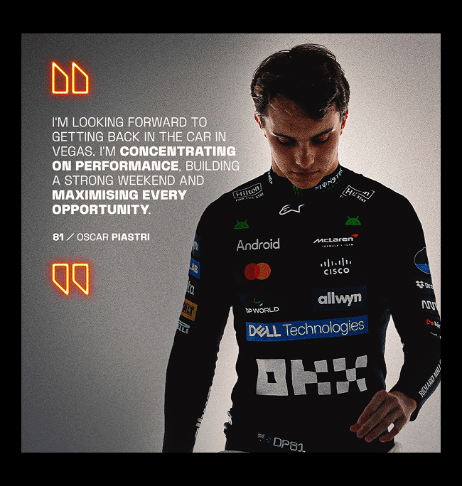 Driver quotes for the Las Vegas Grand Prix