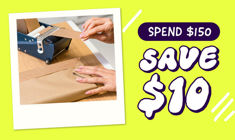 Spend $150 Save $10