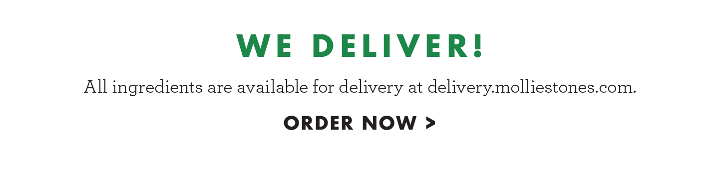 We deliver! order now!