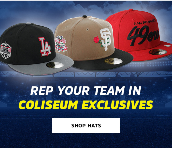 shop Coliseum sports exclusives