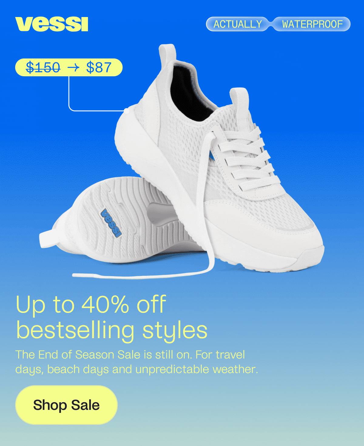 Up to 40% off selected Styles 