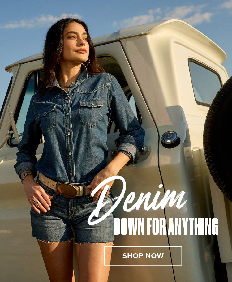 Denim down for anything | Shop Now