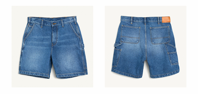 Denim Painter Short - Indigo | [SHOP NOW]