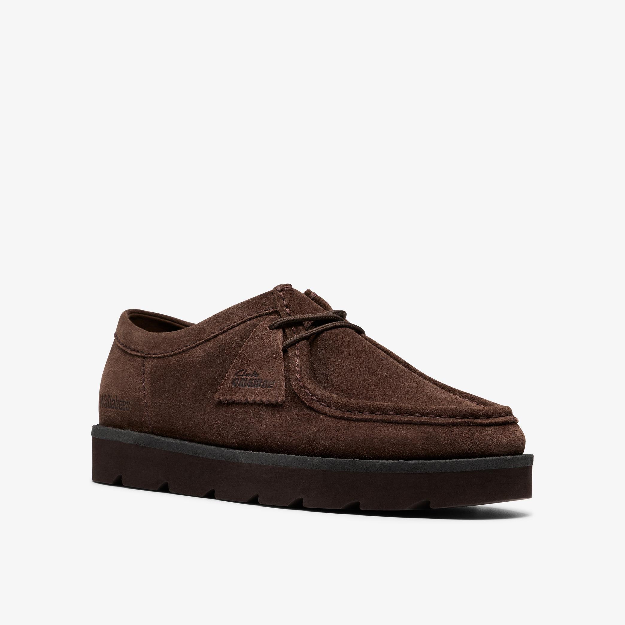 Shop Meare Walla Dark Brown Suede