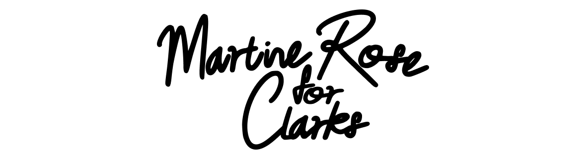 Martine Rose for Clarks