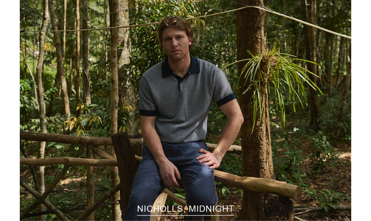 Shop Nicholls Knit, Midnight online and instore at Rodd & Gunn