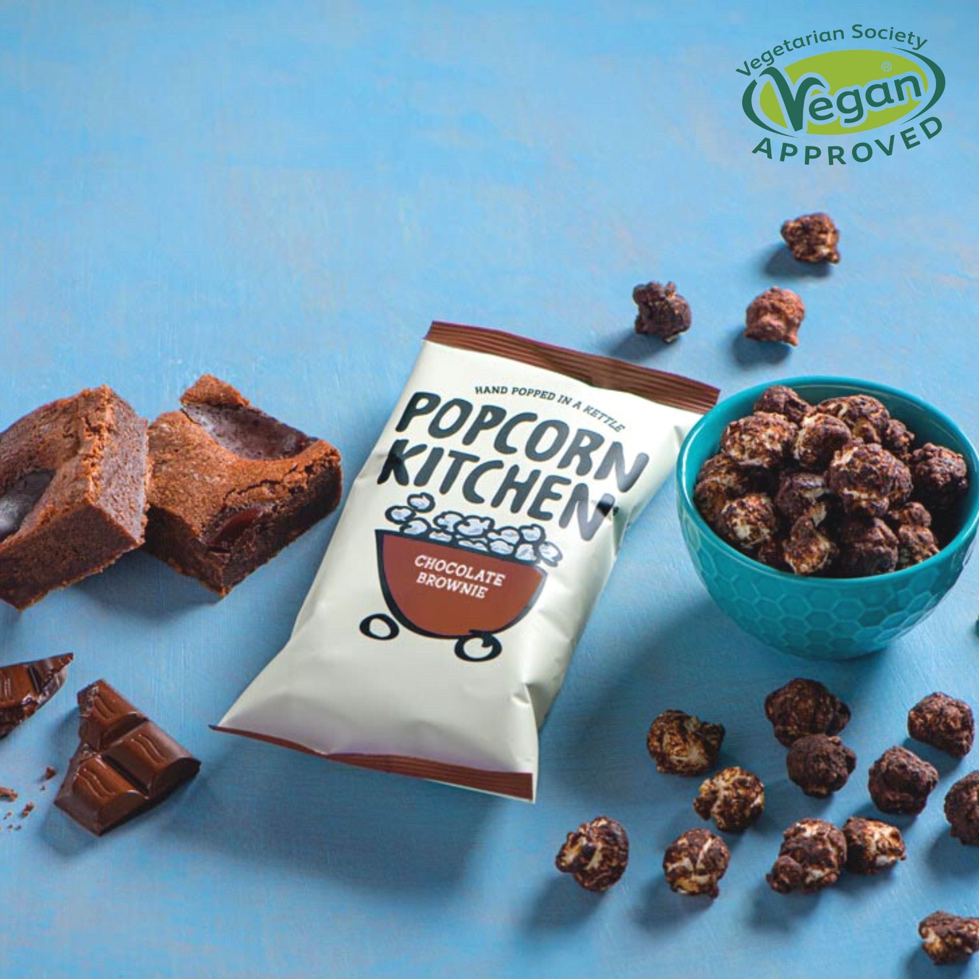 Image of Chocolate Brownie Popcorn Snack Bag