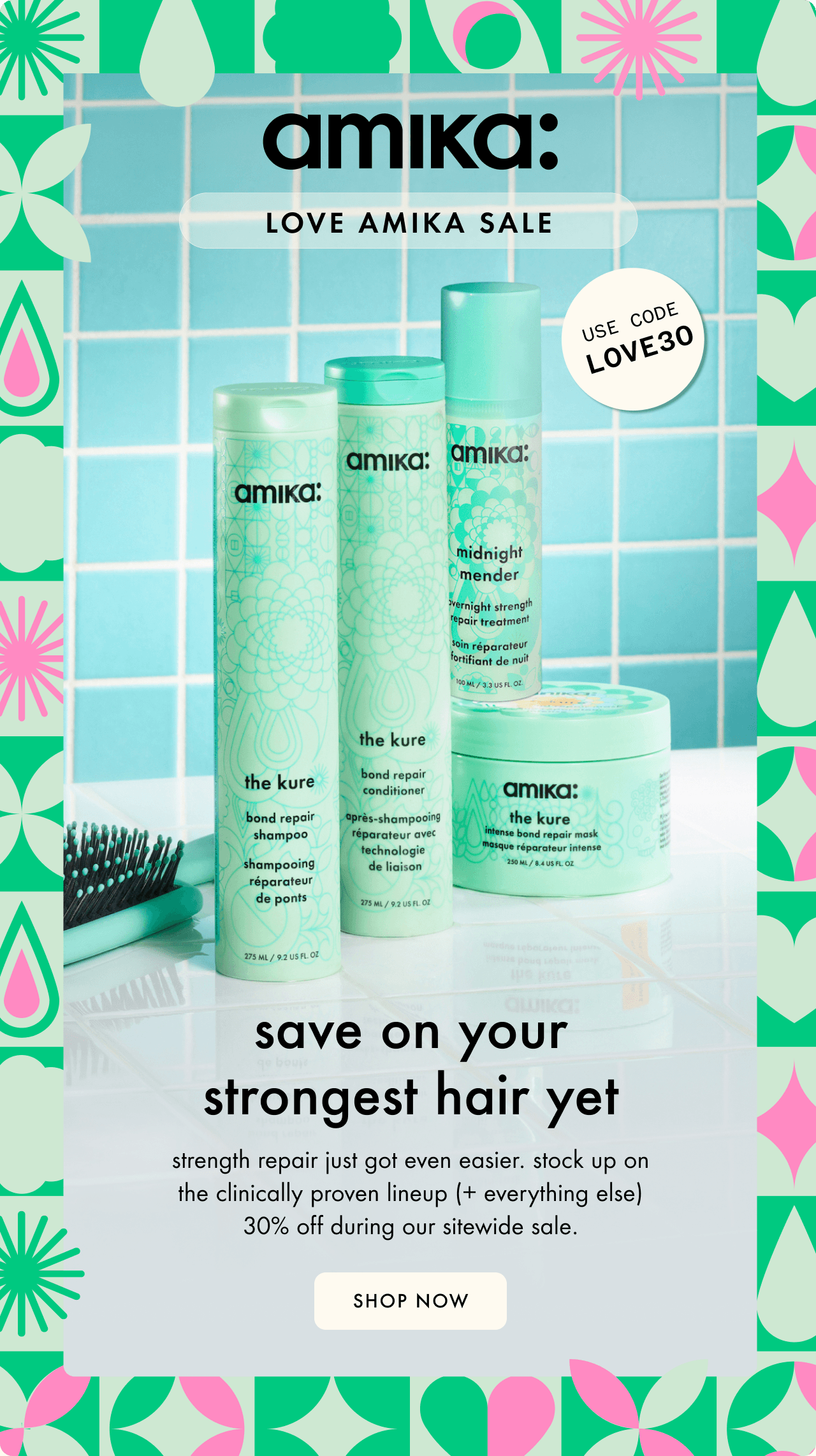 30% off kure collection