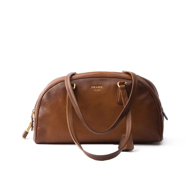 PRADA  Bowling Top-Handle Bag 