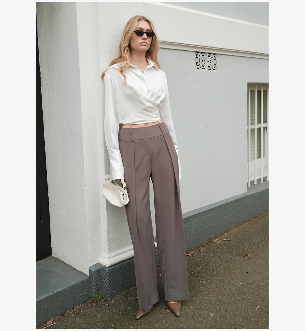 Opal Pleat Pant