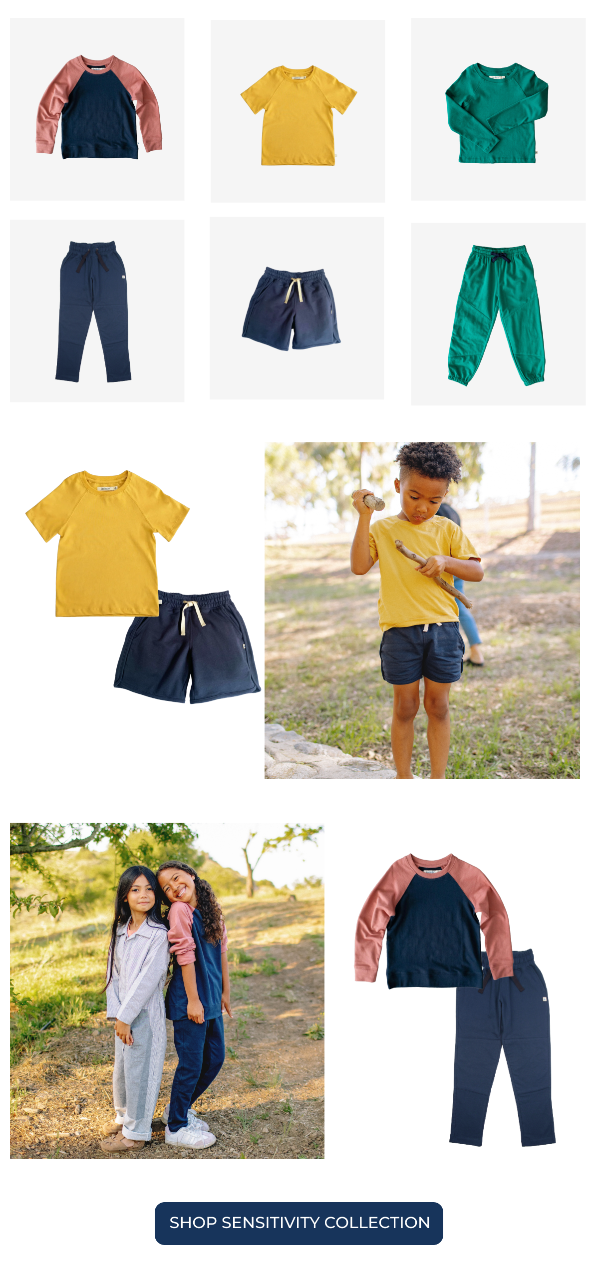 Perfect for sensory kids - super soft fabrics