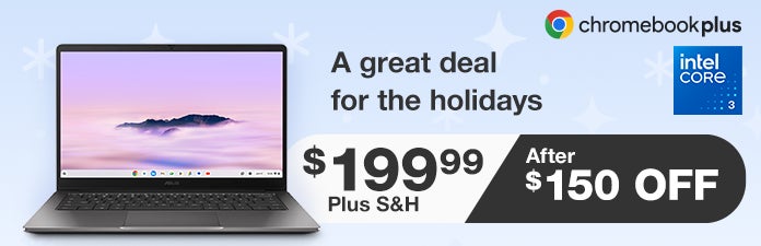 ASUS Chromebook Plus CX 14-inch Touchscreen Laptop