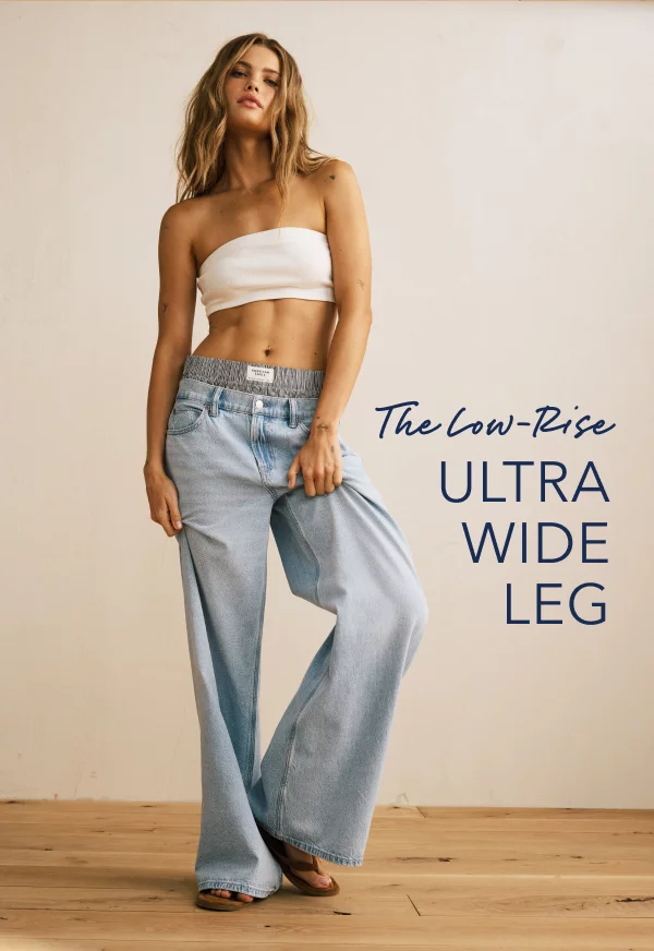 The Low-Rise Ultra Wide Leg