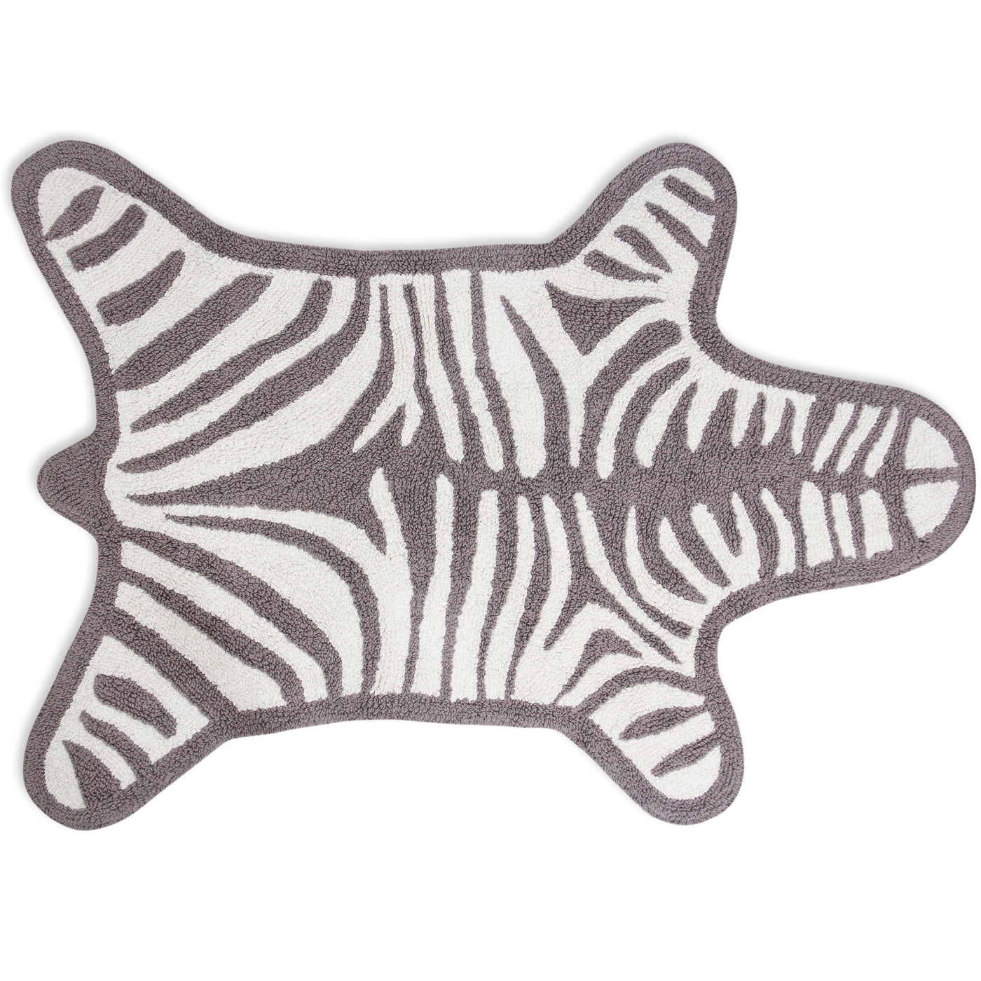 Reversible Zebra Bath Mat