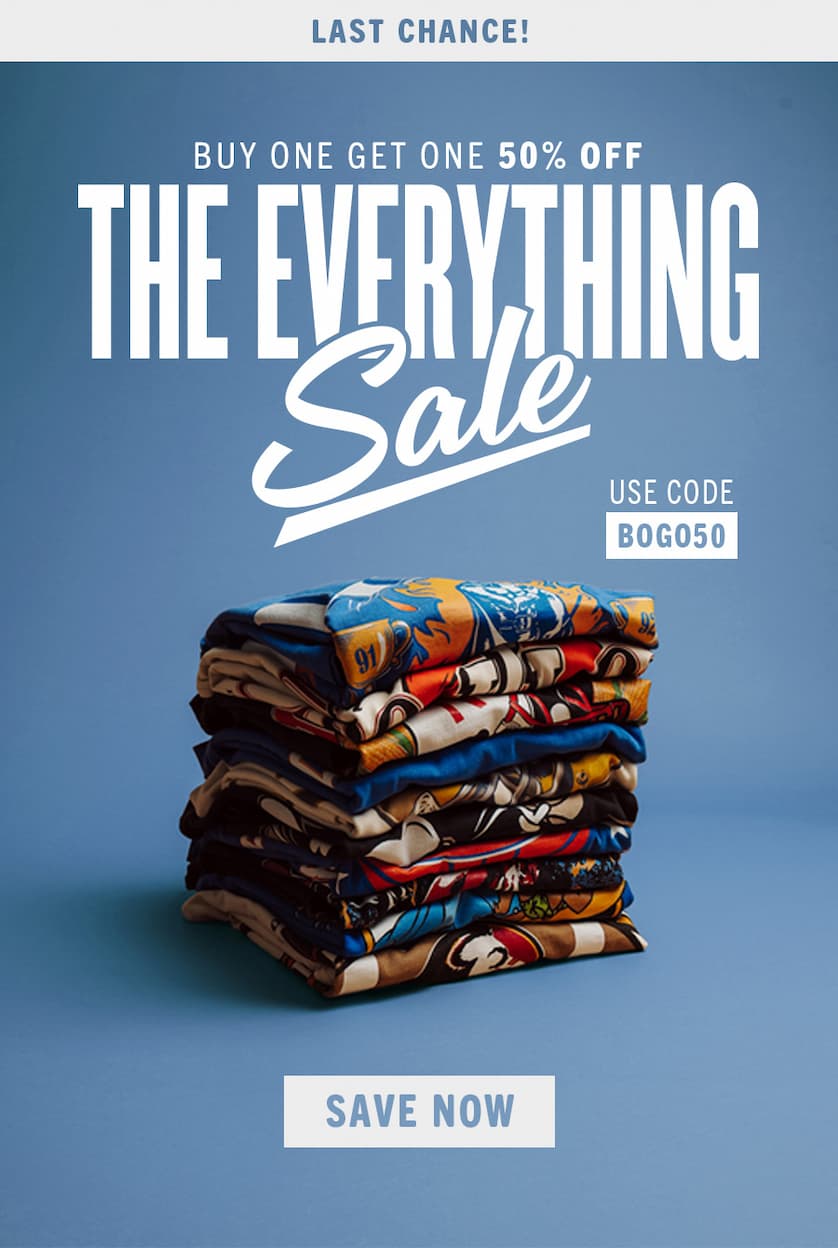 Last chance for BOGO50!
