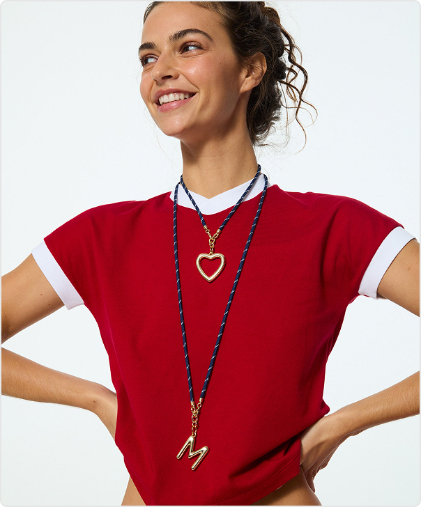 The Happy Cord Charm Necklace