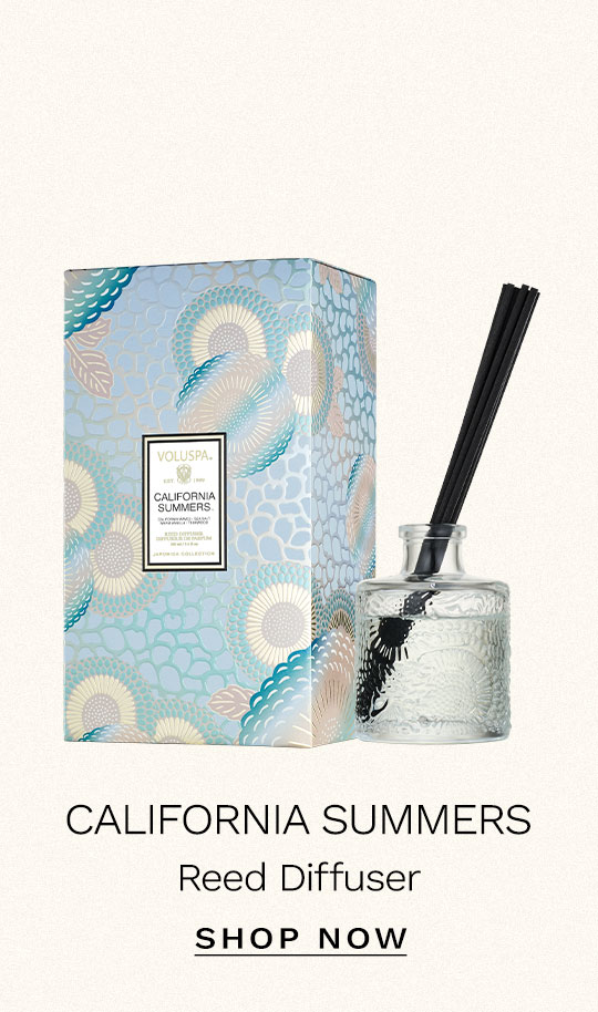 California Summers Reed Diffuser. Shop now.
