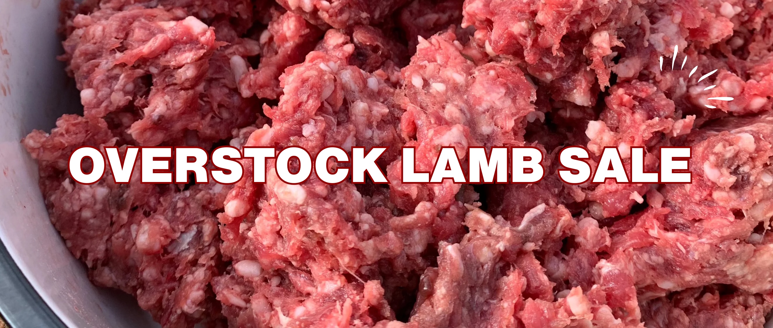 a bowl of meat with overlay sale price of 20 off overstock sale