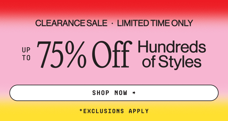 IMAGE-UP TO 75% OFF CLEARANCE