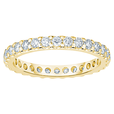 Round Brilliant 1.00 ctw Diamond Eternity Band